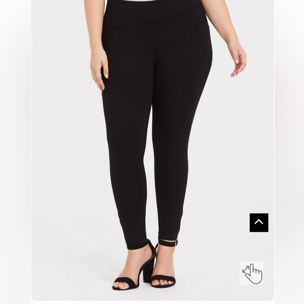 Torrid Pixie Skinny Studio Luxe Pointe High-Rise Pant 3X